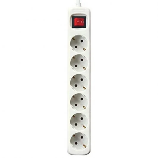 Regleta Bigbuy 6 Tomas