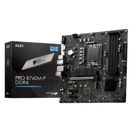 Placa base MSI PRO B760M-P DDR4