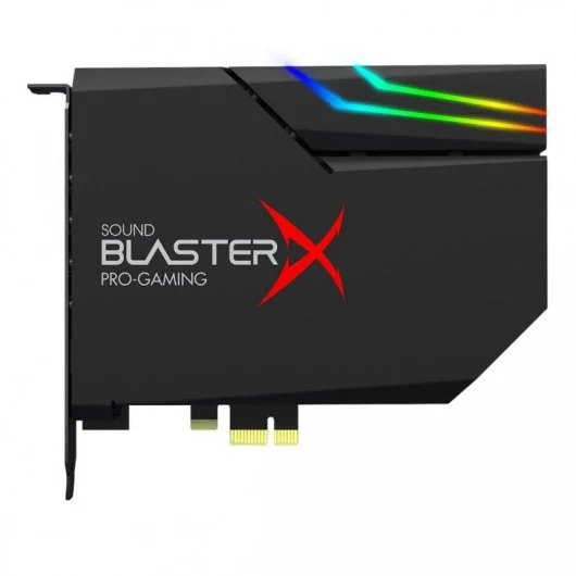 Tarjeta de sonido Creative Sound BlasterX AE-5 Plus