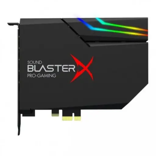 Tarjeta de sonido Creative Sound BlasterX AE-5 Plus
